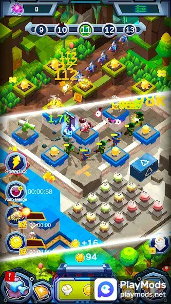 Idle games:Mega Tower defenseMod  Apk v2.7(unlimited money)