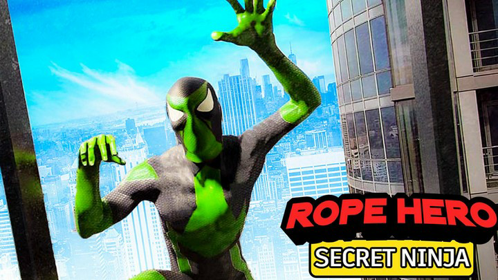 Rope Ninja Hero city rescue survival gameMod  Apk v1.5