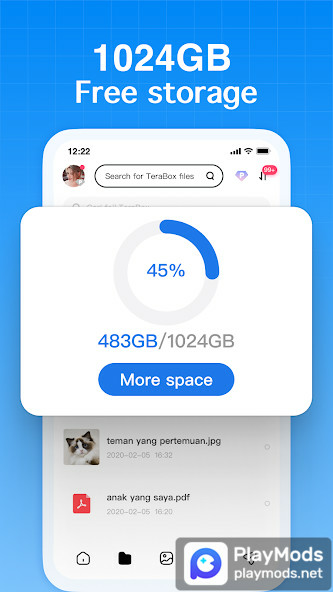 TeraBox: Cloud Storage SpaceMod  Apk v3.19.0(Premium Unlocked)