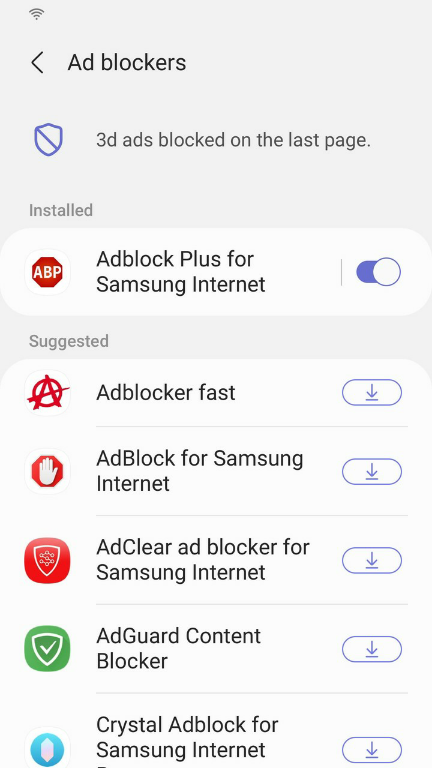 Samsung Internet BrowserMod  Apk v23.0.0.47