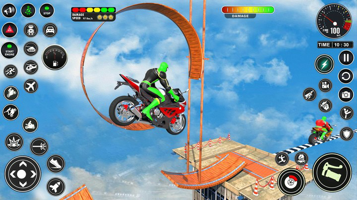 Superhero Bike Mega Ramp GamesMod  Apk v1.42