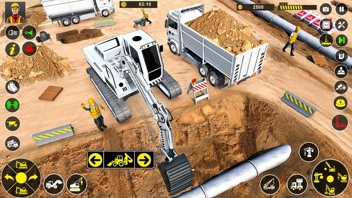 Grand Snow Excavator SimulatorMod  Apk v1.38