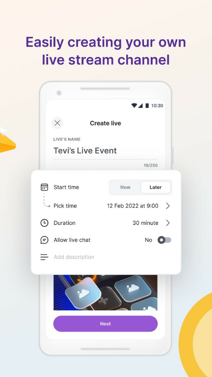 Tevi - Private Live StreamingMod  Apk v3.0.6