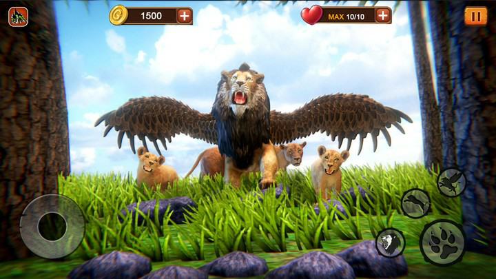 Angry Flying Lion Simulator 2021Mod  Apk v2.3