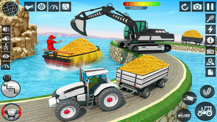 Big Tractor Farming SimulatorMod  Apk v1.66