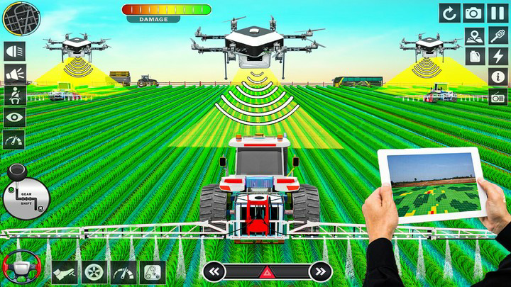 Big Tractor Farming SimulatorMod  Apk v1.66