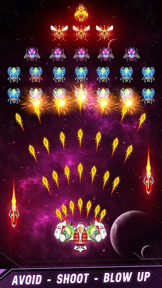 Space shooter - Galaxy attackMod  Apk v1.739(Lots of diamonds)