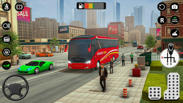 City Coach Bus Simulator 2021Mod  Apk v1.1.21