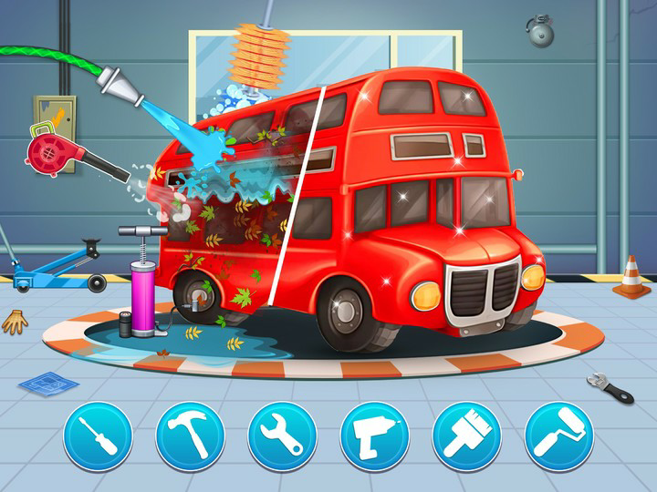 Baby Car Wash Garage Games For BoysMod  Apk v2.3.6