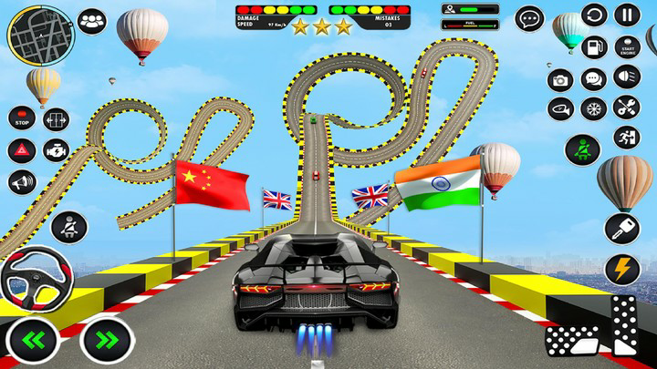 Crazy Ramp Car Stunt Mega RampMod  Apk v1.37