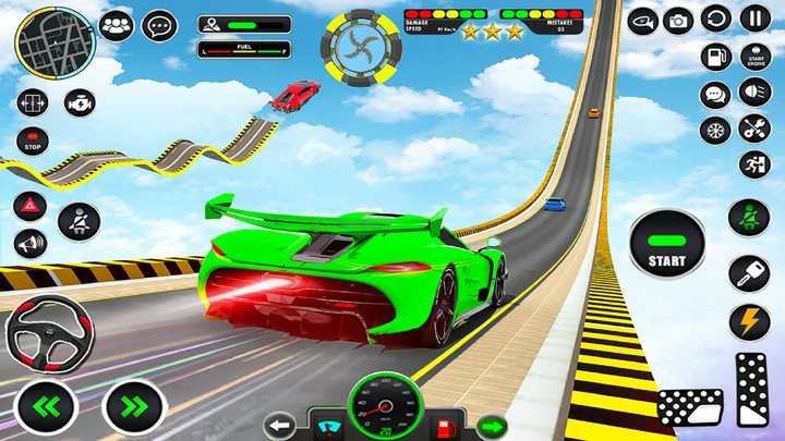 Crazy Ramp Car Stunt Mega RampMod  Apk v1.37