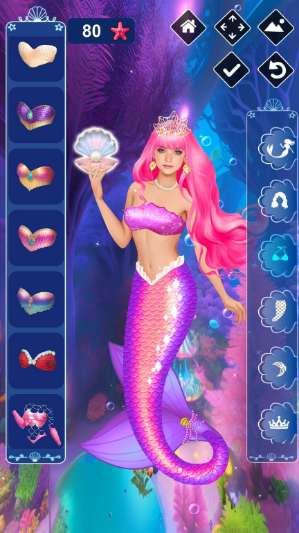 Mermaid Princess dress upMod  Apk v1.8.1