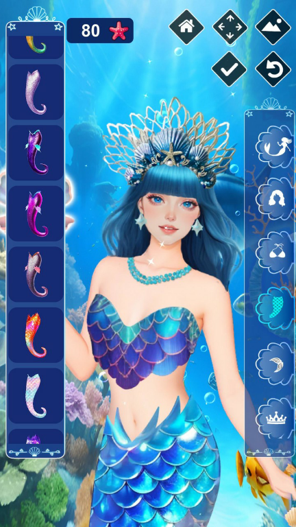 Mermaid Princess dress upMod  Apk v1.8.1