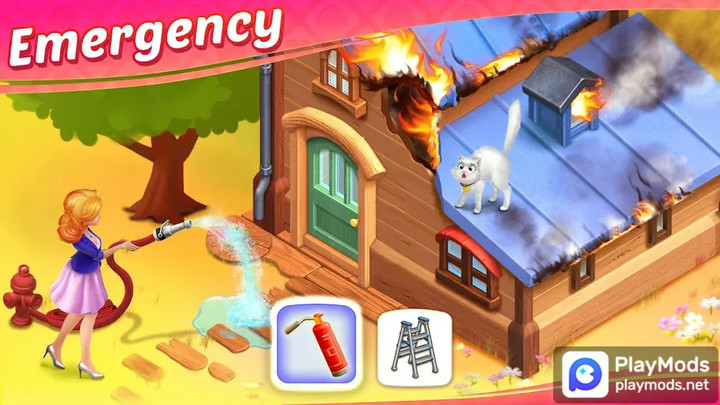 Matchington MansionMod  Apk v1.145.0(Unlimited Money)