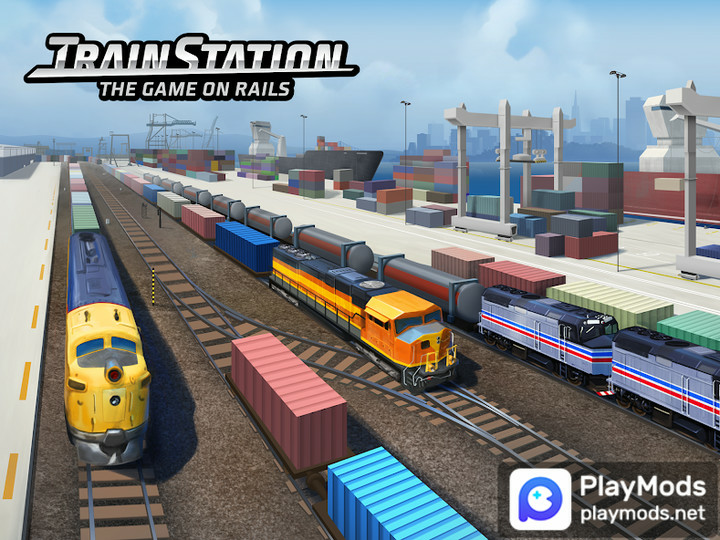 Train Station: Railroad TycoonMod  Apk v1.0.84(Speed Hack)