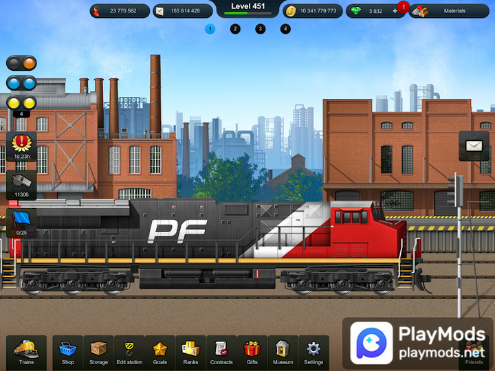 Train Station: Railroad TycoonMod  Apk v1.0.84(Speed Hack)