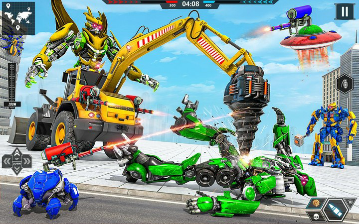 Multi Robot Car Transform GameMod  Apk v1.2.8