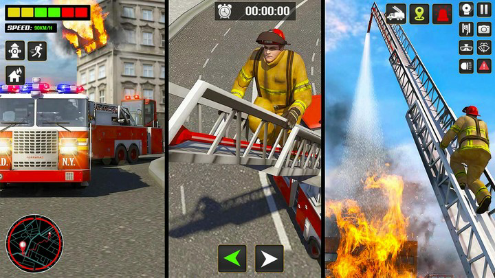 Fire Engine Truck Driving SimMod  Apk v1.24