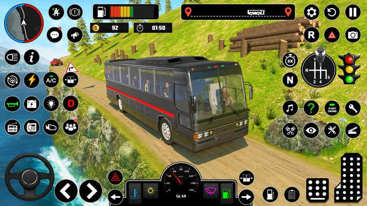 Offroad Bus Simulator GameMod  Apk v3.38