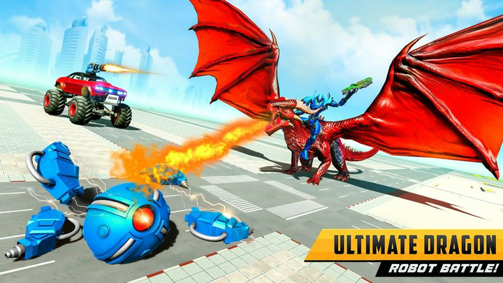 Police Dragon Robot Car GameMod  Apk v3.7