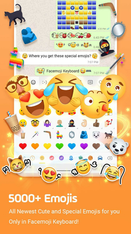 Facemoji Emoji Keyboard Pro Apk v3.2.0