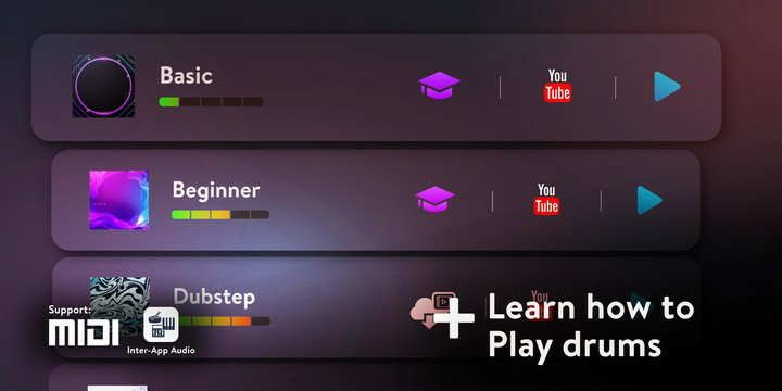 Classic Drum: electronic drumsMod  Apk v8.35.0