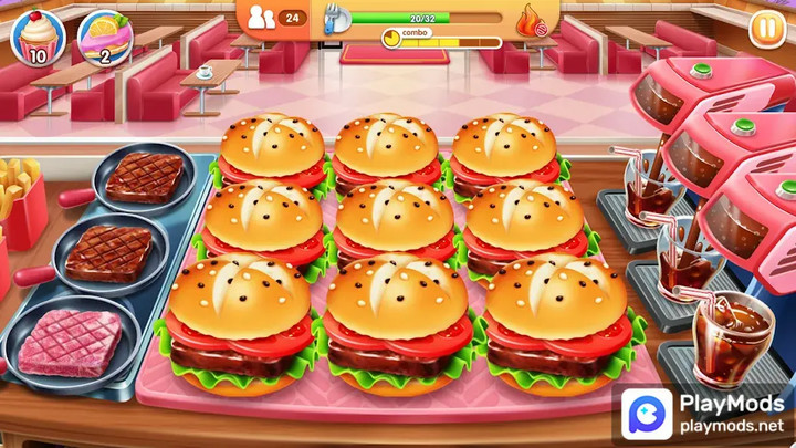 My Cooking: Chef Fever GamesMod  Apk v11.1.11.5086(Lots of diamonds)