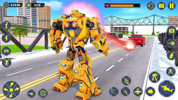 Shark Robot Car Transform GameMod  Apk v107