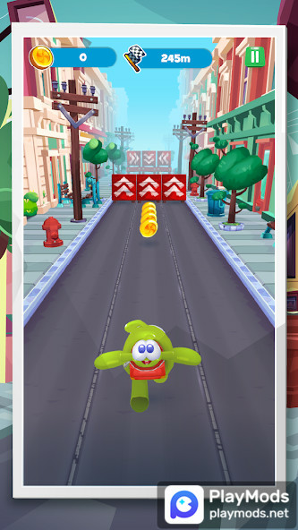 Om Nom Run 3: SpeedrunMod  Apk v0.2.4(No Ads)