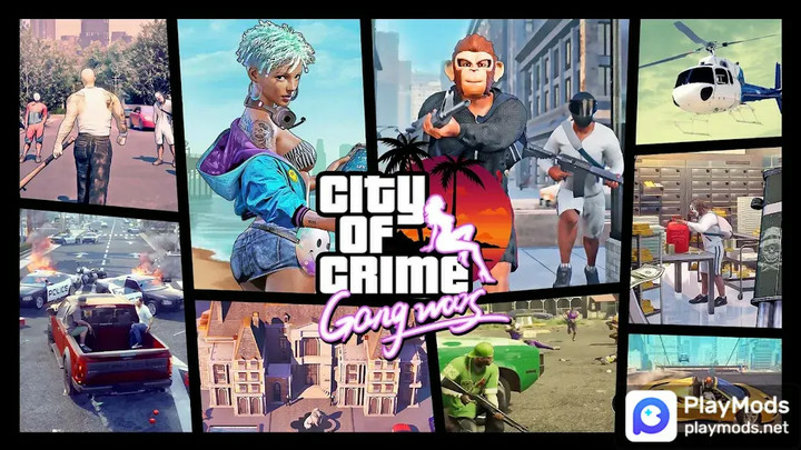 City of Crime: Gang WarsMod  Apk v1.2.42(Full Game)