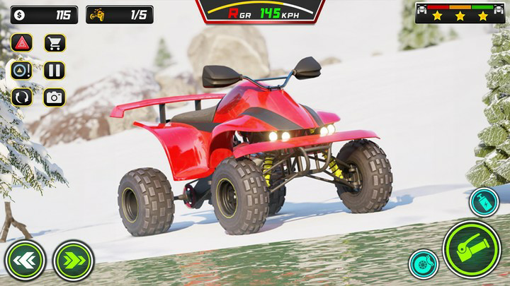 Snow Mountain Quad Bike RacingMod  Apk v4.2