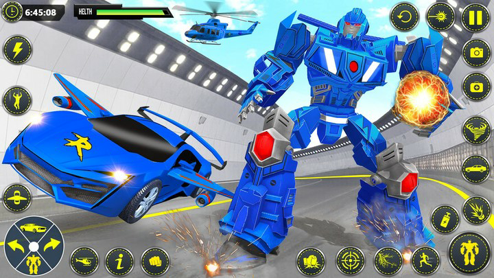 Muscle Car Robot Car GameMod  Apk v110