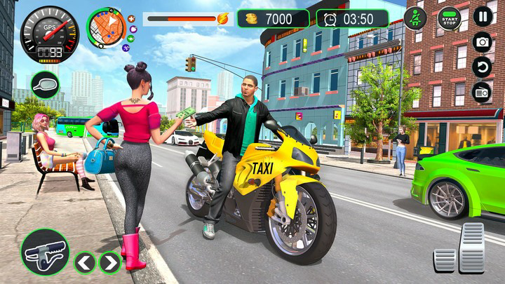 Futuristic Flying Bike TaxiMod  Apk v6.1