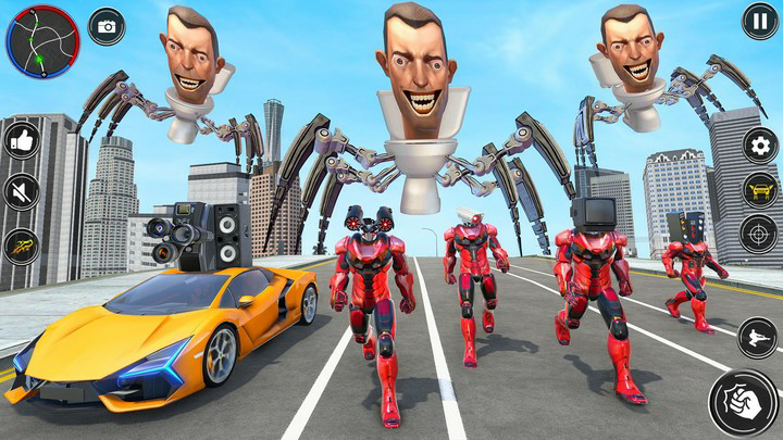 Dragon Fly Robot Car Game 3dMod  Apk v1.38