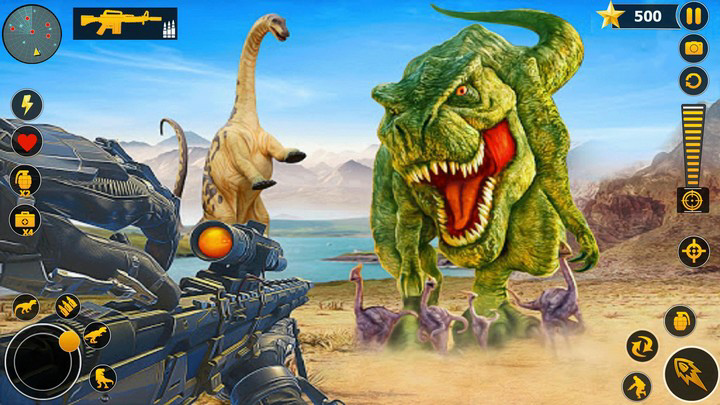 Wild Dino Hunting Free GamesMod  Apk v1.26