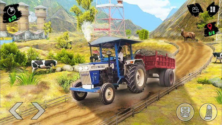 Off-road Tractor Driving GamesMod  Apk v1.19