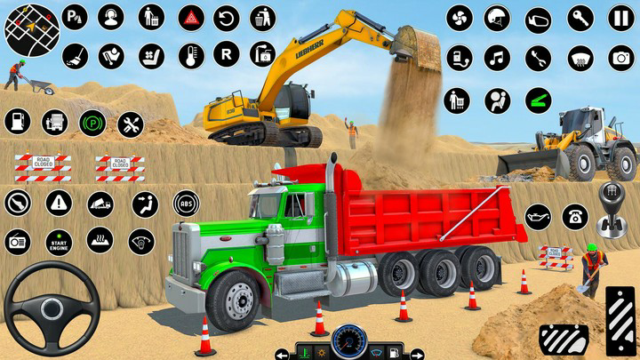 Sand Excavator Crane Games 3dMod  Apk v1.1.4