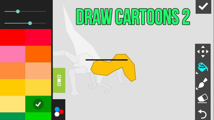 Draw Cartoons 2(Free Shopping)Mod  Apk v0.19.21