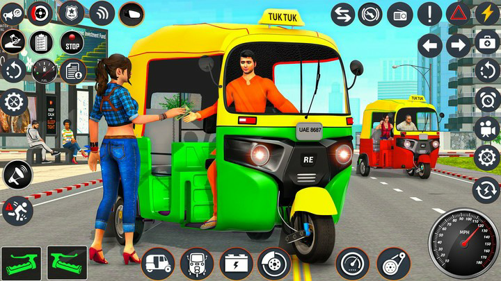 Police Auto Rickshaw Car GamesMod  Apk v1.0.28