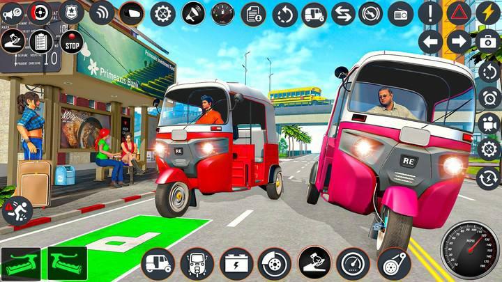 Police Auto Rickshaw Car GamesMod  Apk v1.0.28