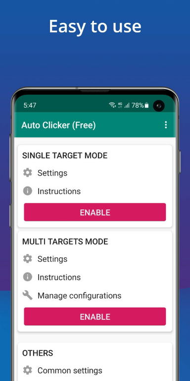 Auto Clicker - Automatic tapMod  Apk v1.6.5(no ads)