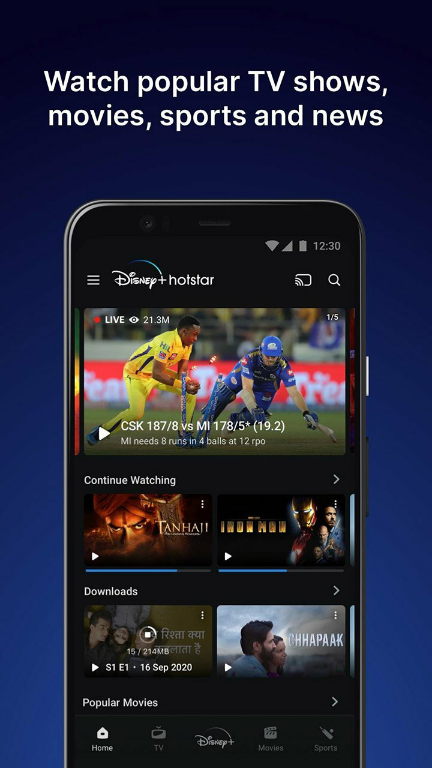 Disney HotstarMod  Apk v23.04.24.11(Premium Unlocked)