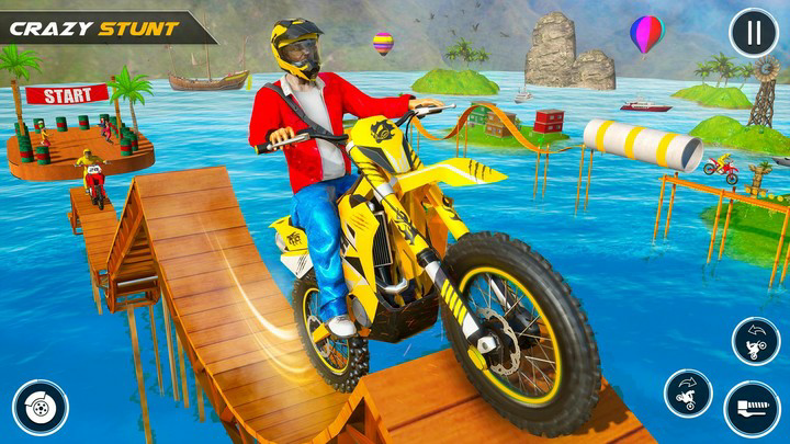 Real Bike Stunt Racing GamesMod  Apk v1.5