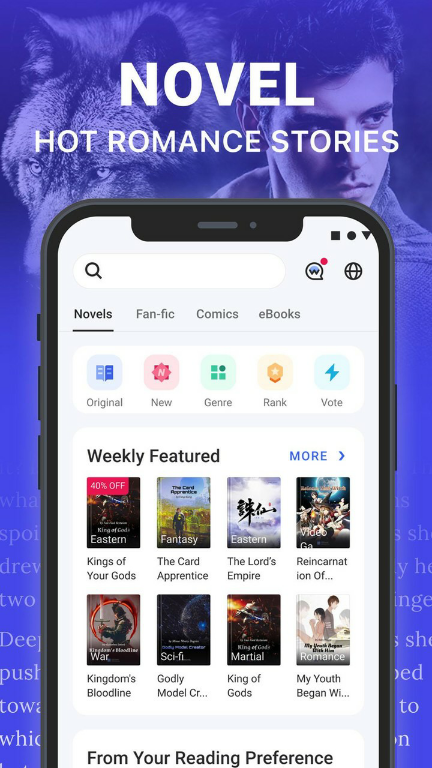 Webnovel(Unlimited Coins Fast Pass)Mod  Apk v6.3.6