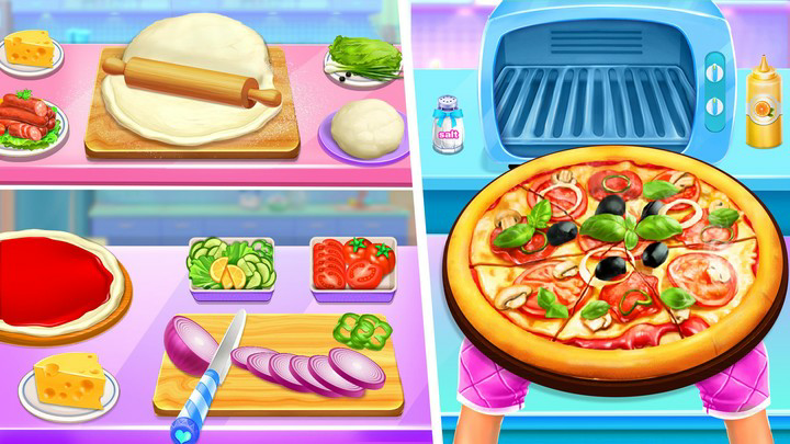 Bake Pizza Game- Cooking gameMod  Apk v3.5.3