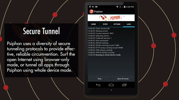 Psiphon Pro(Unlock)Mod  Apk v381