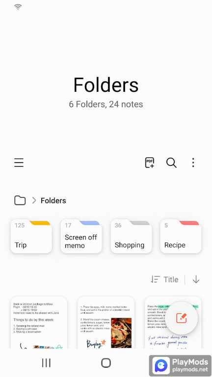 Samsung Notes Apk v4.9.06.3