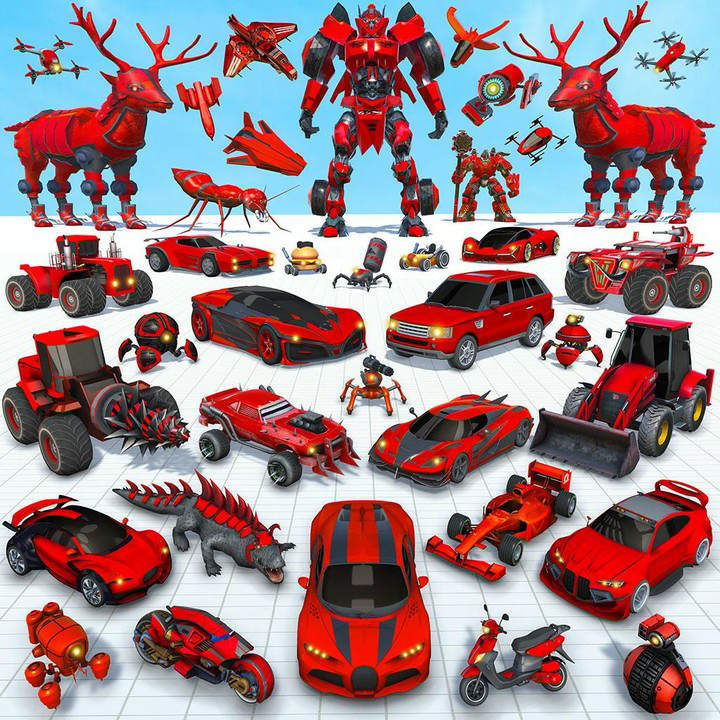 Deer Robot Car Game-Robot GameMod  Apk v1.0.25