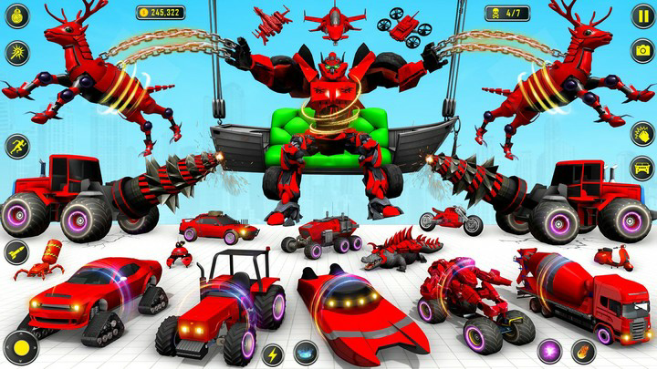 Deer Robot Car Game-Robot GameMod  Apk v1.0.25