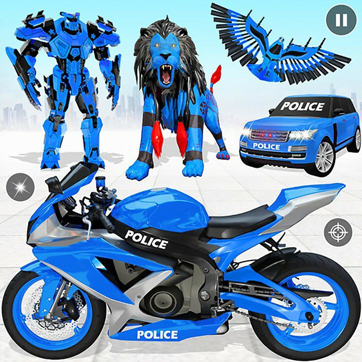 Police Eagle Robot Car Game 3dMod  Apk v5.3